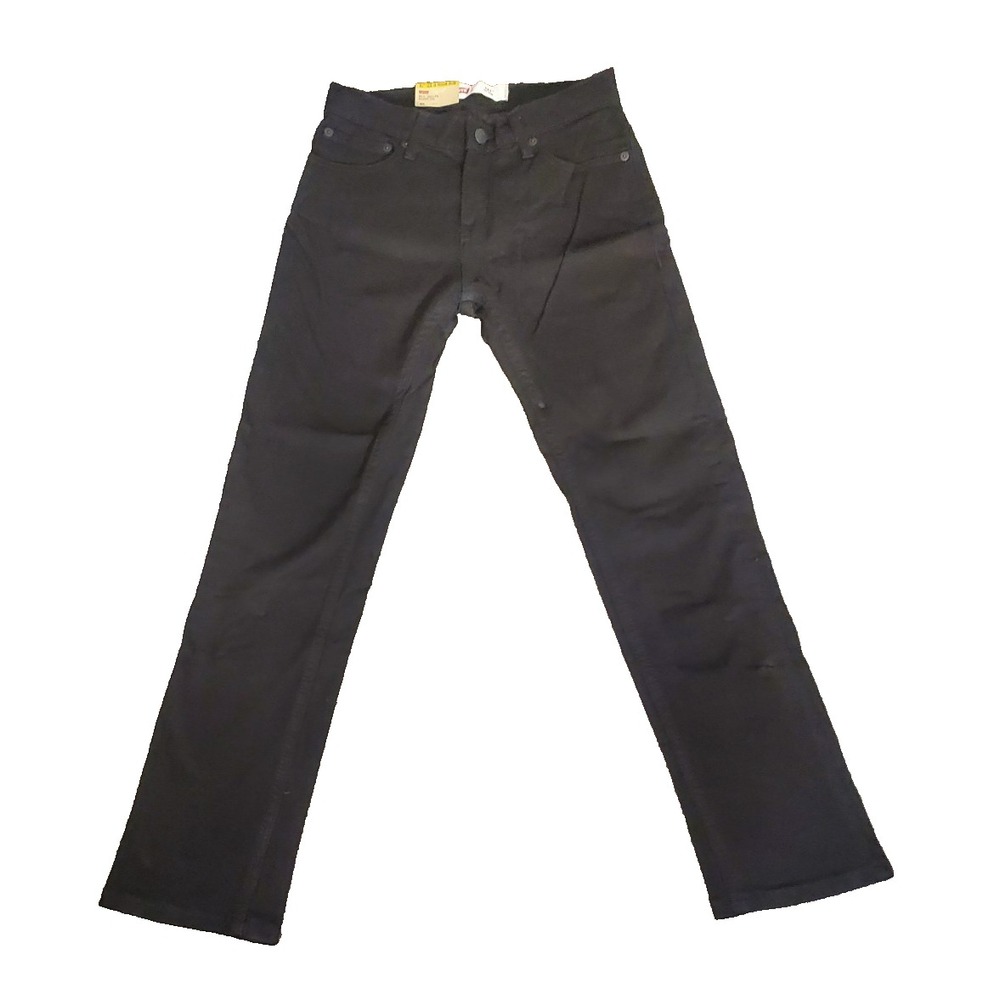 Levi's Boys 511 Slim Stretch Black Jeans Sz 12R  26x26 NWT‎